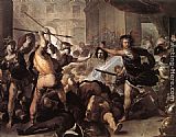 Luca Giordano Perseus Fighting Phineus and his Companions painting